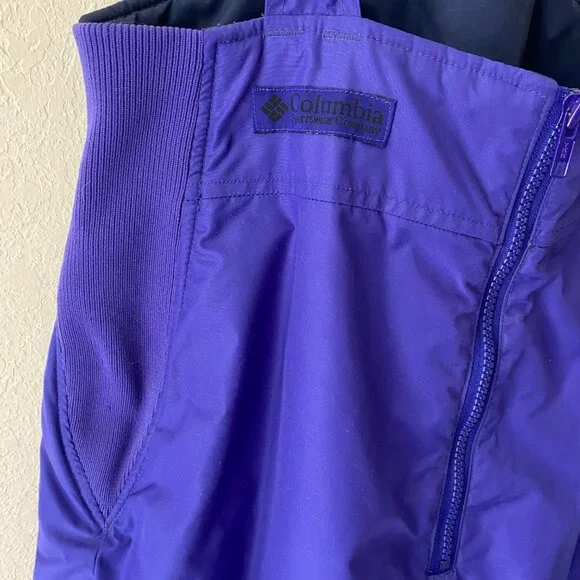 Columbia Womens Medium Snow Pants Nylon Waterproof Adjustable Straps Snow Ski - Picture 6 of 15